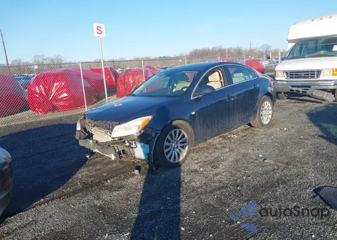 2011 Buick Regal Cxl Russelsheim from USA, damaged, VIN W04GP5EC4B1139064